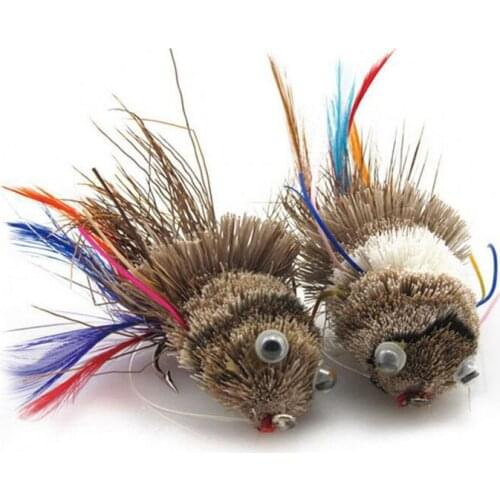 1Pcs Giant salamander Fly Fishing Flies Trout Bass Flies Lure Bait Float weedless Flies wire fishing tackle