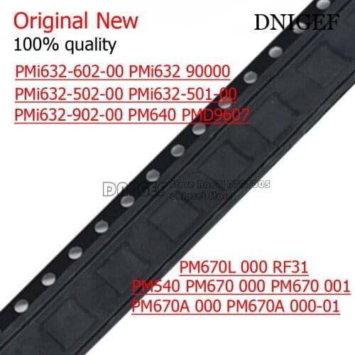 100% New(1piece) PMi632 90000 501-00 502-00 602-00 902-00 PM540 PM640 PMD9607 PM670 PM670A PM670L New and Original IC Chipset