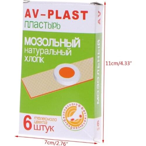 6Pcs Foot Patch Corn Treatment Removal Calluses Medical Plaster Health Care New