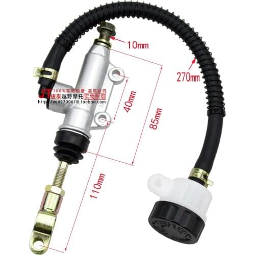 Off Road Accessories quad ATV Foot Hydraulic Oil Cup Refit Cylinder 110cc 125cc 250cc Motorcycle Rear Brake Pump Disc Durable