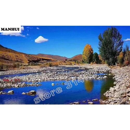 Diamond Embroidery 5D DIY Diamond Painting landscape Diamond Painting Rhinestone Cross Stitch Decoration BCD058