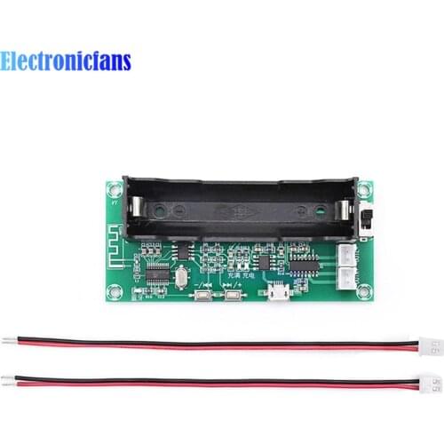 DC 5V XH-A153 Lithium Battery PAM8403 Chip Bluetooth 5.0 Dual Channel Low Power Amplifier Module 3W+3W Digital Audio Amplifier