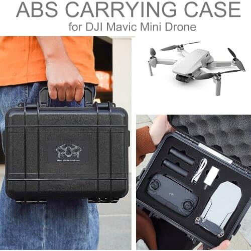 Drone Storage Case for DJI Mavic Mini Drone STARTRC Watertight Carrying Case Waterproof Portable Case Hard Drone Storage Case