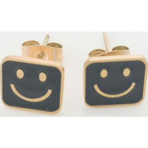 Classic Korean earring stainless steel women