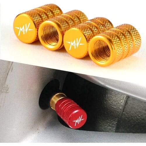 For MV Agusta F3 675 800 Brutale 800 1000 Turismo Veloce RC Motorcycle Accessories Wheel Tire Valve Caps Covers