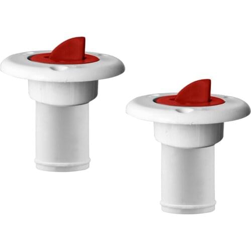 2PCS Marine Boat Deck Water Fill/Filler Keyless Cap 1 1/2 Inch, Nylon RV, Yacht, Caravan, Campervan Water Fill Hatch Inlet