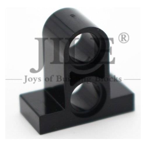 Moc Technic Pin Connector Plate 1x2x1 2/3 with 2 Holes Double on Top 32530 DIY Building Bricks Block Compatible Assembles Toys