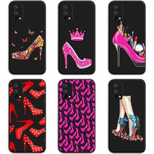 Beautiful High Heels For Girls Phone Case For OPPO Realme 6 Pro C3 5 Pro C2 RENO2-Z A11X XT