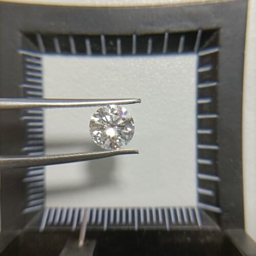Lab Grown CVD Diamond 1ct 6.5mm VS G White Color Loose Created Stone Price Per Carat