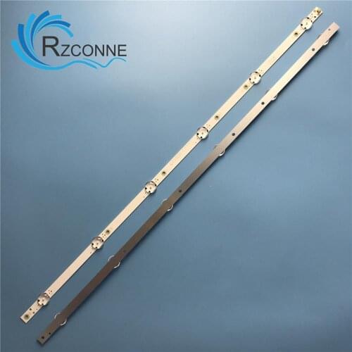 2pcs 614mm LED backlight strip 6 lamp for PHILIPS 32''TV GJ-2K18-315-D206-CSP-V5 01U33-A TPT315B6 32PFS5803/12 32PFS5823/12