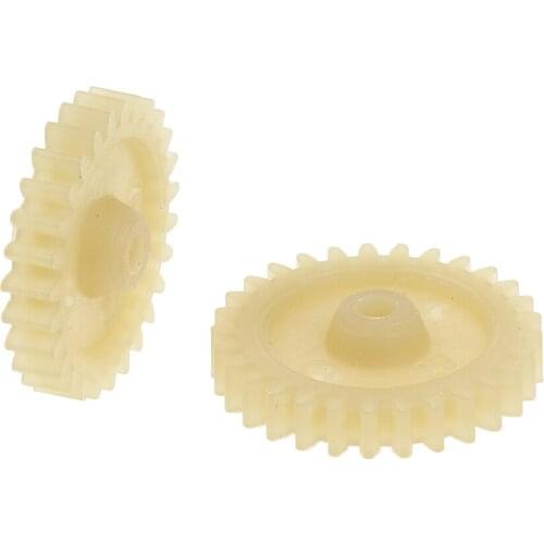 2 Piece 27t 29t Motor Gears Pinion For 1/28 WLToys K989 31 RC Car