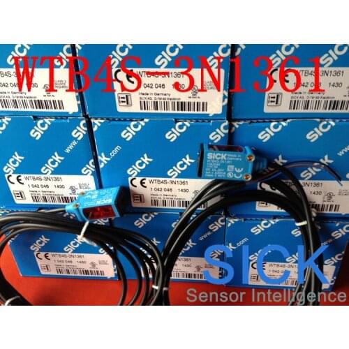 100% New original SICK Photoelectric Sensor WTB4S-3N1361, Item No. 1042046