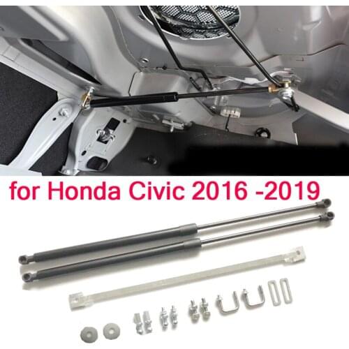 Refit Car Rear Trunk Door Lifting Support Spring Gas Shock Bracket Hydraulic Rod Strut Bars for Honda Civic 2016 2017 2018 2019