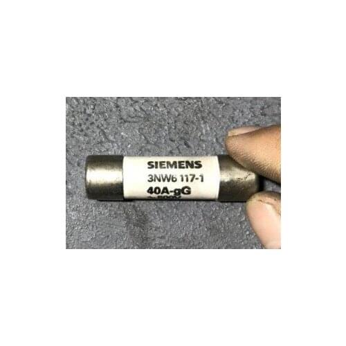 Fuses: 3NW6117-1 40A 500V gG / 3NW6105-1 16A / 3NW6107-1 20A / 3NW6110-1 25A / 3NW6120-1 50A 500V gG