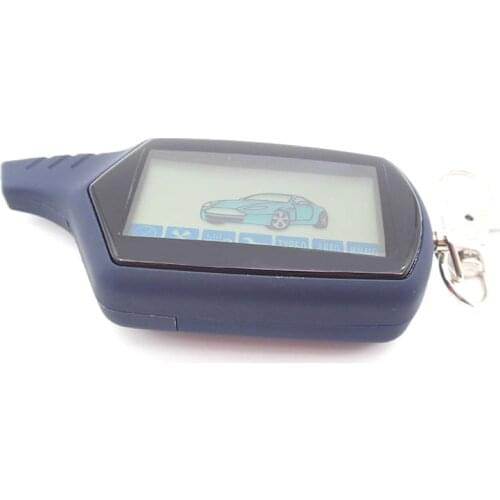 Anti-theft System A91 LCD Remote Controller For 2 Way Car Alarm Starline 91 Engine Starter Fob Keychain/lcd Body Remote