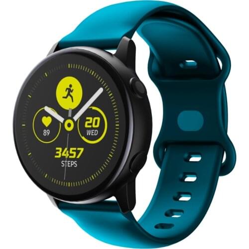 20mm 22mm watch strap for Samsung Galaxy watch 3 42 45 46mm active 2 band amazfit pace/gts2/bip sports bracelet huawei GT 2 band