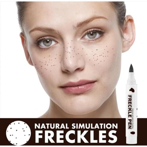 Freckle Makeup Pen Long Lasting Waterproof Liquid Sunkissed Face Soft Dot Pen for Adult