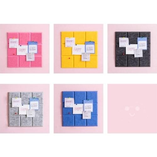 Felt Background Board DIY Puzzle Photo Wall Household Message Board DIY Decoration Supplies
