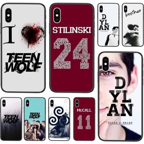 For Galaxy A02 A22 A71 A51 A50 A42 A40 A32 A31 A30S A21S A20 A20S A20E A12 5G Protective Phone Bags Teen Wolf Tv Show Lightest