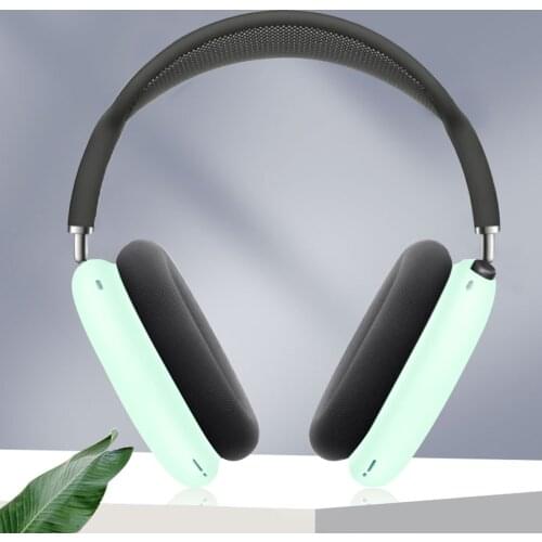 1 Pair Luminous Headphone Earpads Protective Case Silicone Cover For AirPods Max Muffs Silicone Shockproof Cover Accessories