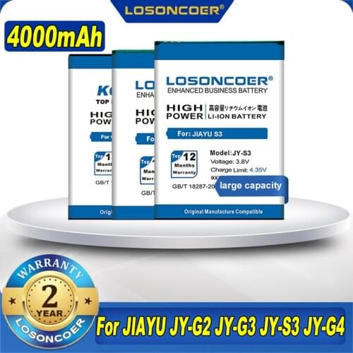 4200mAh JY-S3 Battery for JIAYU S3 Battery JY-G4 For Jiayu G4 G4S G4c G4T JY-G2 JY-F1 F1 F1W G2 G2S G2F JY-G3 G3 G3S G3C G3T