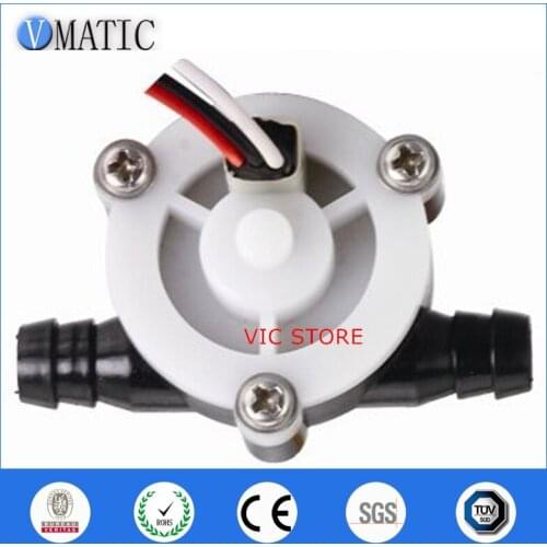 Free Shipping VCA68-1 Min Hall Sensor Water Flowmeter Price Plastic Magnetic Piezo Customised Liquid Flow Sensor