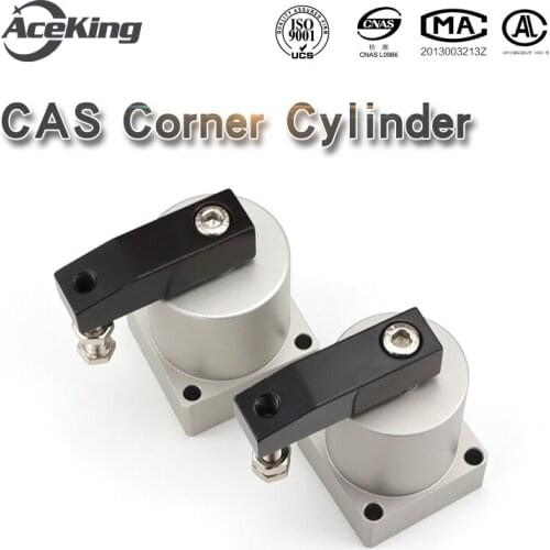 CAS Good hand rotary cylinder CAS-25/32/40/50/63SL/R 90 degree downward pressure clamping angle cylinder CAS32SR-90 CAS32SL-90