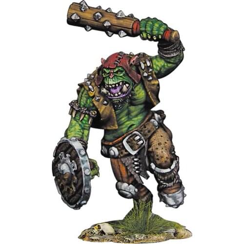 60mm Resin Model Kit figure GK, Orc Marauder, Fantasy theme, Unassembled and unpainted kit