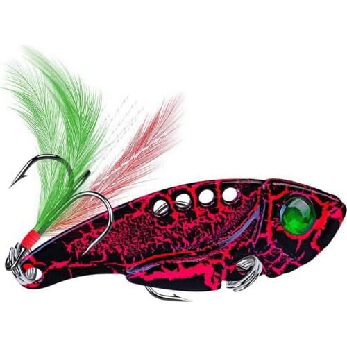 Fishing Lures Spoon For Pike 55mm 11g 8 Color With Treble Hook Spoon Wobble Metal Hard Bait Vib Spoonbait Fishing Tackle Lure