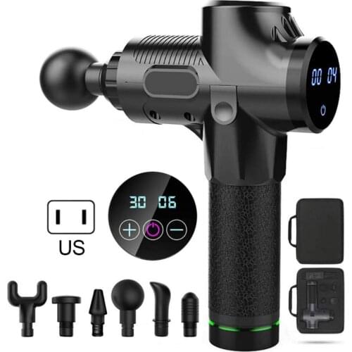 High Frequency Massage Gun With Portable Box Muscle Relax Body Relaxation Electric Massager Pain Relief Body shaping Massag