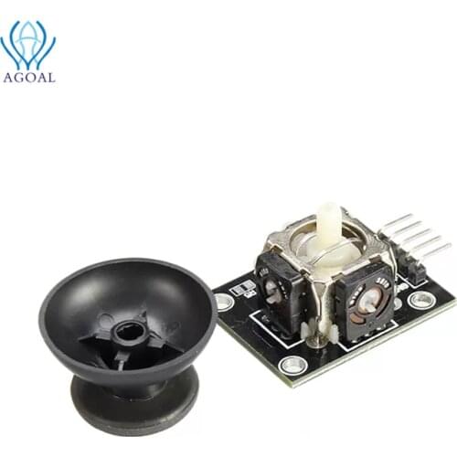 XY Joystick Module 2.54mm 5 pin Biaxial Buttons Rocker For Game Rocker Lever Sensor Electronic Building Blocks For Ardu ino