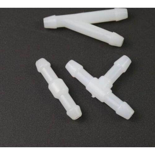 10pcs/lot tee pipe coupling plastic hose connector Car windscreen wiper connection joint car accessory