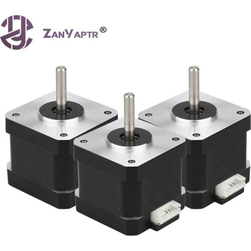 3pcs/lot CE certificatio 4-lead Nema 17 Stepper Motor 42 motor 1.68A 3D printer motor