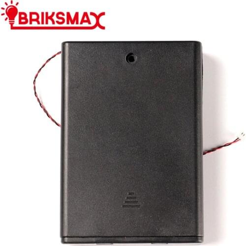 BriksMax Led Light Accessories For DIY Fans USB Cable Battery Box Power Source Compatible With Lego Blocks Model