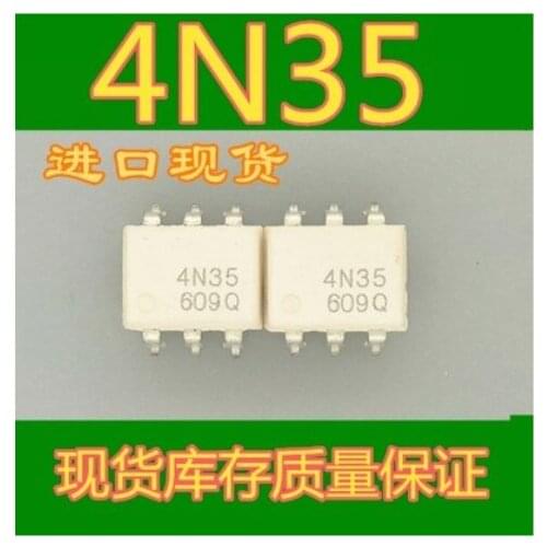 Free Shipping 100pcs 4N35 SOP-6 4N35SR2M