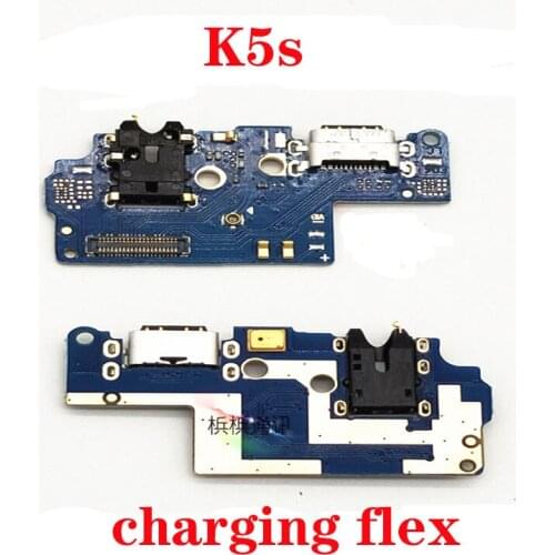 For Lenovo K5s USB Charger Charging Port Ribbon Flex Cable Microphone USB Dock Connector Board