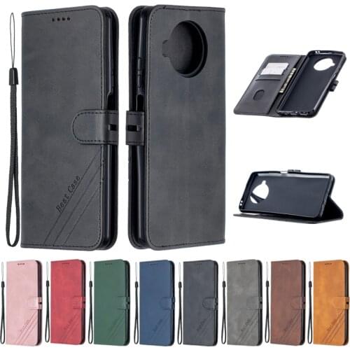 On For Xiaomi Mi 10T Lite Case Leather Flip Case For Xiomi Xiaomi Mi10T Lite 5G Mi 10 T 10t Pro Phone Cases Wallet Cover Etui