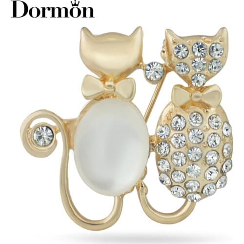 Dormon Brooches With Cats For Clothes