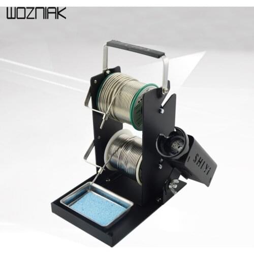 Double-Layer Multifunctional Soldering Iron Stand Tin Solder Wire Rack Line Seat Tin Support Tin Wire Welding Wire Bracket