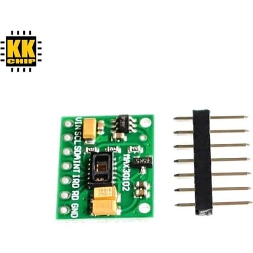 KKCHIP MAX30102 chip heart rate oxygen concentration wrist heart rate pulse detection sensor oxygen sensor module