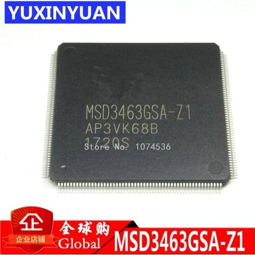 MSD3463GSA MSD3463GSA-Z1 MSD3463 QFP-216 TQFP216 integrated circuit IC LCD chip 1PCS