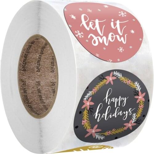 New Gift Sealing Stickers 50-500pcs Thank you Design Diary Scrapbooking Stickers Festival Birthday Party Gift Decorations Labels