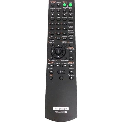 NEW Remote CONTROL RM-AAU022 For Sony STR-KS2300 STR-DG520 RM-AAU019 STR-DG520B str-dg710 AV system FERNBEDIENUNG