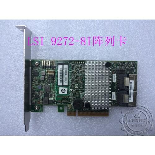 Original LSI 9272-8i array card SAS card RAID5 6G 512 cache