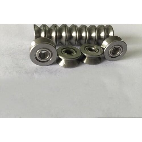 10pcs 623VV V-groove Carbon Steel Bearing 3 X 12 X 4mm Sealed Ball Bearing Подшипник