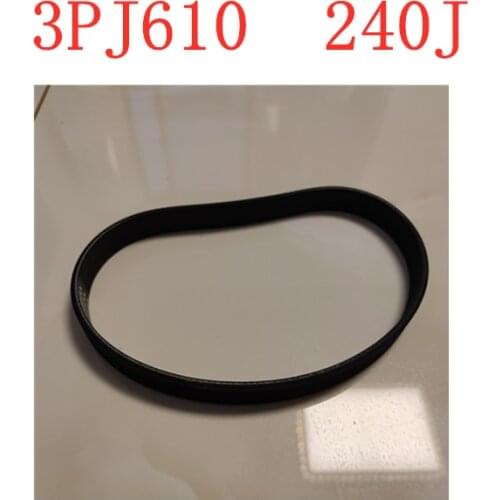 2pcs 3pj610 240J3 610mm length , 3 ribs Treadmill motor drive belts