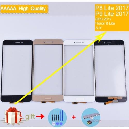For Huawei P9 Lite 2017 PRA-LX1 Nova Lite GR3 P8 Lite 2017 Touch Screen Touch Panel Sensor Digitizer Front Glass PRA-LX2 PRA-LA1
