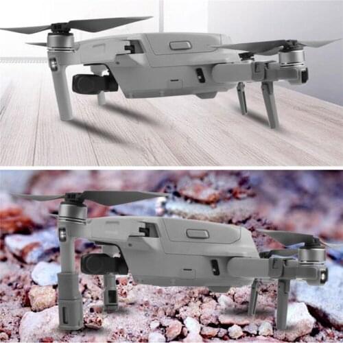 For DJI Mavic Air 2 Drone Foldable Landing Gear Support Leg Heightening Stabilizers Protectors for Mavic Air 2 Accessories