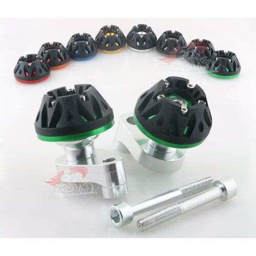 CNC Motorcycle Frame Sliders Crash Pads Protector For Suzuki GSXR1000 05-06 Left + Right 2005 2006 k5