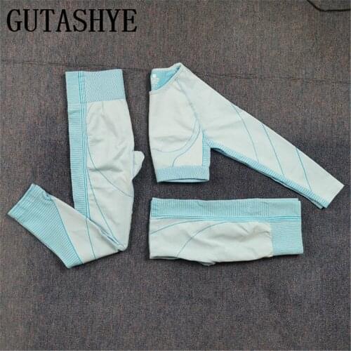 Sportswear Yoga Set Tights Top for Seamless Sport Outfit Fitness Gym Set Shorts High Waist Women Bra Tracksuit Suit Long Sleeves